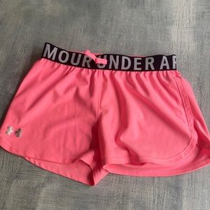 Girls Under Armour shorts. Youth medium